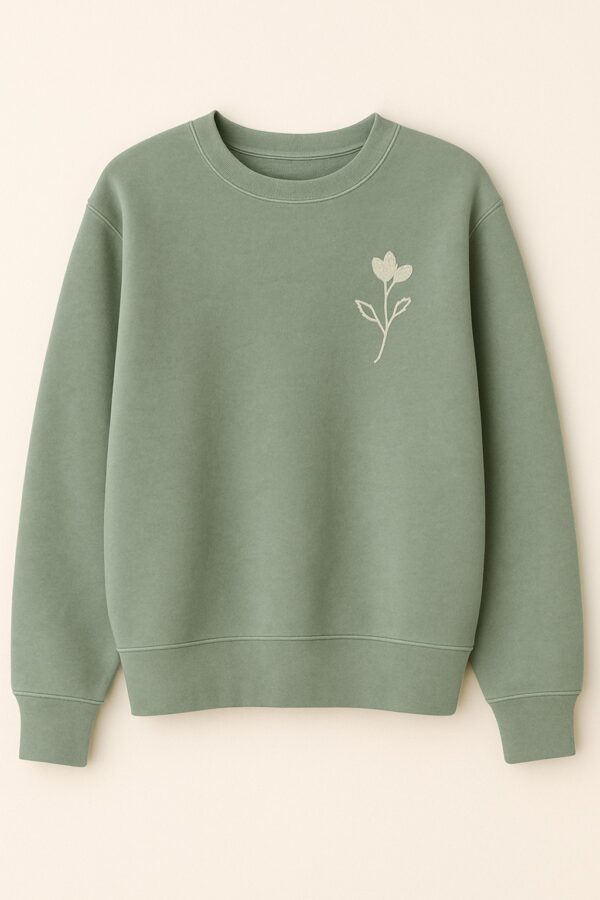 Serene Bloom Sweatshirt - Image 3